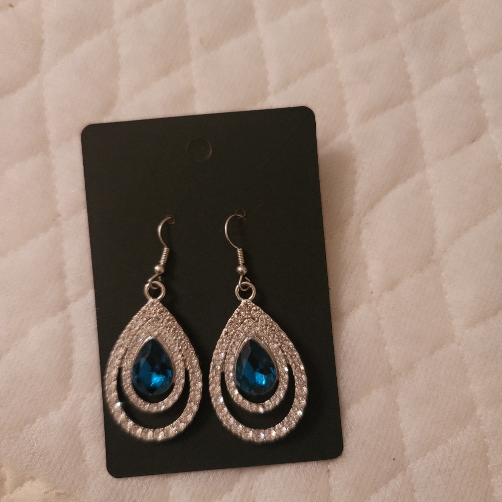 Oversized Teardrop Earrings